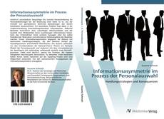 Informationsasymmetrie im Prozess der Personalauswahl kitap kapağı