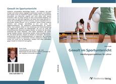 Buchcover von Gewalt im Sportunterricht