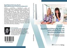 Capa do livro de Qualitätssicherung durch Akkreditierung im Hochschulbereich 