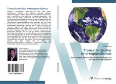 Transatlantischer Interregionalismus kitap kapağı