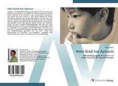 Bookcover of Mein Kind hat Aphasie