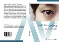Capa do livro de Health Claims auf dem Prüfstand 