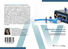 Buchcover von Corporate Culture im Fusionsprozess
