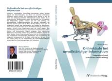 Bookcover of Onlinekäufe bei unvollständiger Information