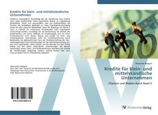Bookcover of Kredite für klein- und mittelständische Unternehmen