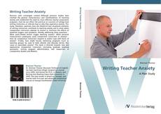 Buchcover von Writing Teacher Anxiety