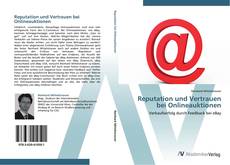 Bookcover of Reputation und Vertrauen bei Onlineauktionen