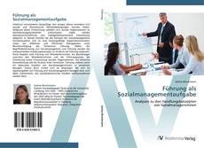 Buchcover von Führung als Sozialmanagementaufgabe