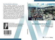 Buchcover von Die Schuldenkrise Boliviens