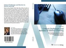 Buchcover von Critical Challenges and Barriers to Online Learning