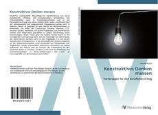 Bookcover of Konstruktives Denken messen