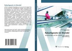 Bookcover of Rabattgesetz im Wandel
