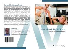 Buchcover von Personal Training als Trend
