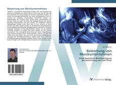 Bookcover of Bewertung von Musikunternehmen