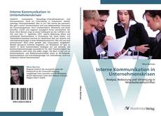 Interne Kommunikation in Unternehmenskrisen kitap kapağı