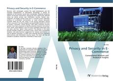 Privacy and Security in E-Commerce kitap kapağı