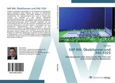 Buchcover von SAP BW, Ökobilanzen und PAS 1025