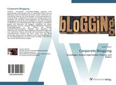 Bookcover of Corporate Blogging