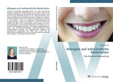 Buchcover von Allergien auf zahnärztliche Materialien
