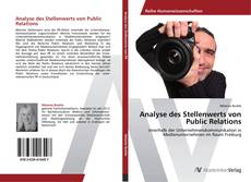 Bookcover of Analyse des Stellenwerts von Public Relations