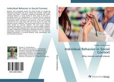 Bookcover of Individual Behavior in Social Context