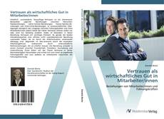 Bookcover of Vertrauen als wirtschaftliches Gut in Mitarbeiter/innen