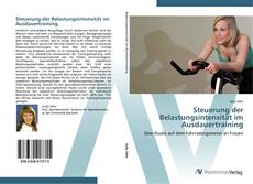 Bookcover of Steuerung der Belastungsintensität im Ausdauertraining