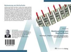 Capa do livro de Besteuerung von Hochschulen 