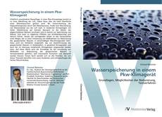 Bookcover of Wasserspeicherung in einem Pkw-Klimagerät