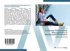 Customer Relationship Management in Hochschulbibliotheken kitap kapağı