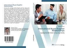 Portada del libro de International Buyer-Supplier Relationships