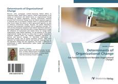 Buchcover von Determinants of Organizational Change