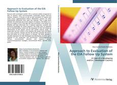 Buchcover von Approach to Evaluation of the EIA Follow Up System