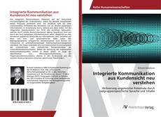 Обложка Integrierte Kommunikation aus Kundensicht neu verstehen