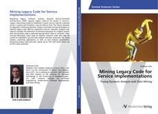 Borítókép a  Mining Legacy Code for Service Implementations - hoz
