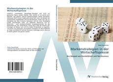 Capa do livro de Markenstrategien in der Wirtschaftspresse 