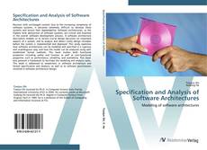 Обложка Specification and Analysis of Software Architectures