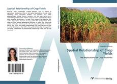 Portada del libro de Spatial Relationship of Crop Yields