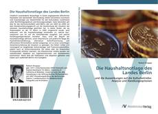 Capa do livro de Die Haushaltsnotlage des Landes Berlin 