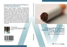 Capa do livro de Comparative Tobacco Control Policy in the USA and South Africa 