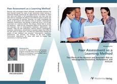 Capa do livro de Peer Assessment as a Learning Method 