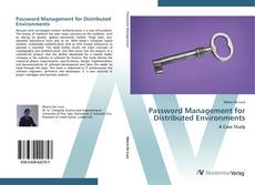 Capa do livro de Password Management for Distributed Environments 