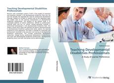 Capa do livro de Teaching Developmental Disabilities Professionals 