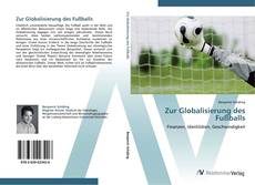 Capa do livro de Zur Globalisierung des Fußballs 