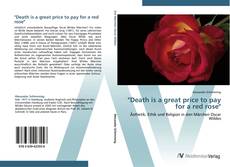 Capa do livro de "Death is a great price to pay for a red rose" 