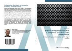 Capa do livro de Embedding Metadata in Computer Graphics for Interaction 