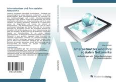 Capa do livro de Internetnutzer und ihre sozialen Netzwerke 