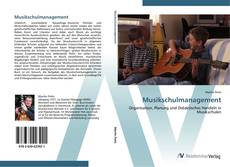 Capa do livro de Musikschulmanagement 