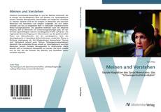 Capa do livro de Meinen und Verstehen 