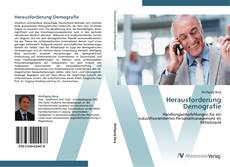 Capa do livro de Herausforderung Demografie 